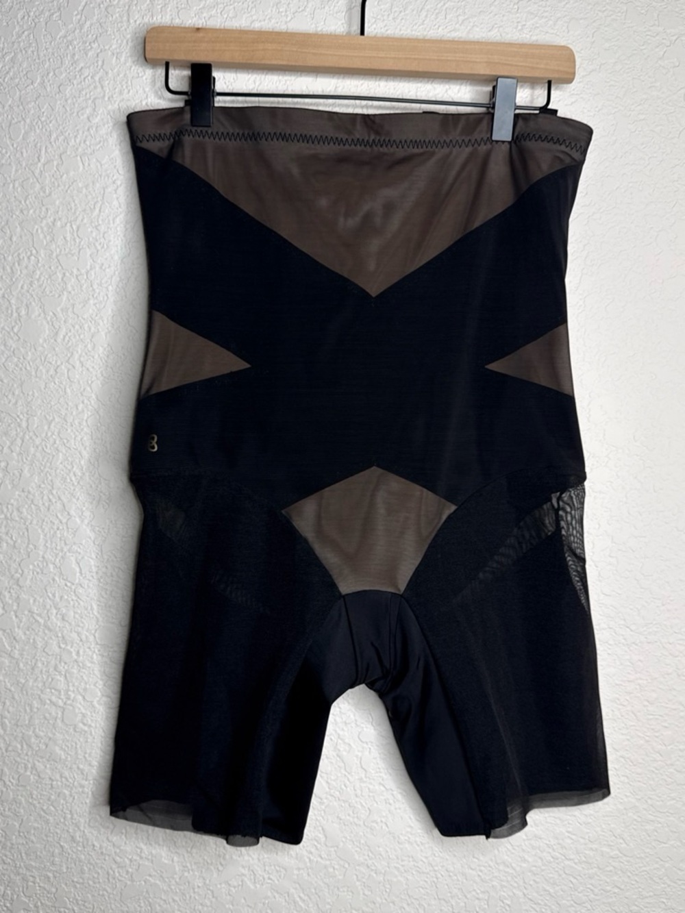 HoneyLove SuperPower Shorts Black Shapewear Size 1X Tummy Control Smoothing